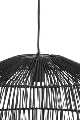 Ceiling lamp Deya - Black - Ø49cm