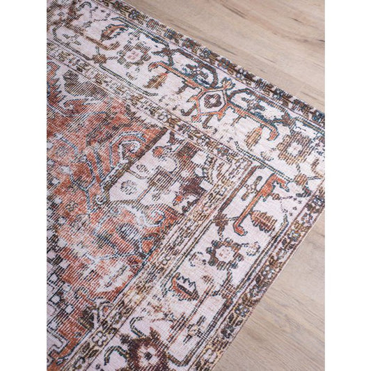 Vloerkleed Nora Bruin 200 x 290 cm