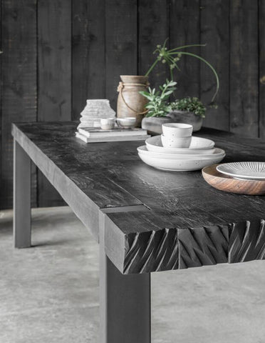 Mesa de comedor Beam NEGRO