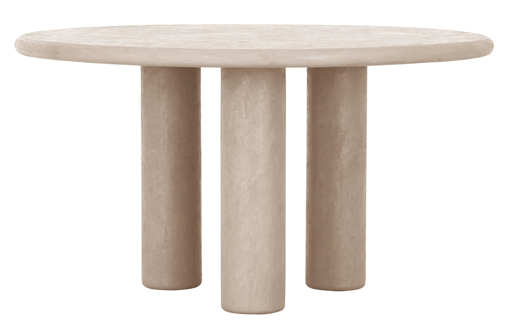 Mesa de comedor redonda Clio 140 SAND