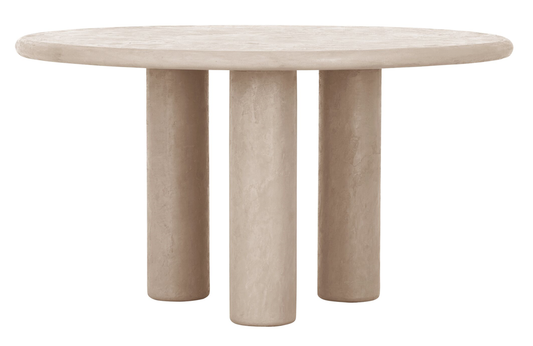Mesa de comedor redonda Clio 140 SAND