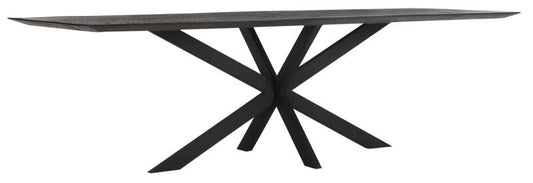 Mesa de comedor Curvas rectangulares NEGRO