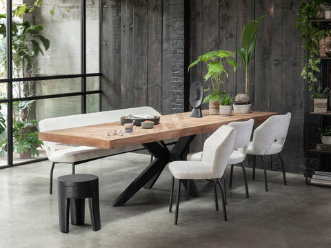 Mesa de comedor rectangular Einstein