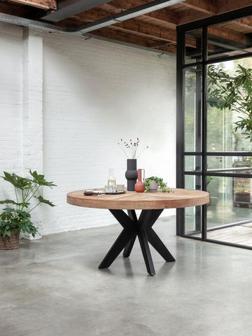 Mesa de comedor redonda Einstein