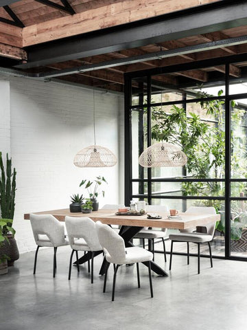 Mesa de comedor rectangular Lincoln