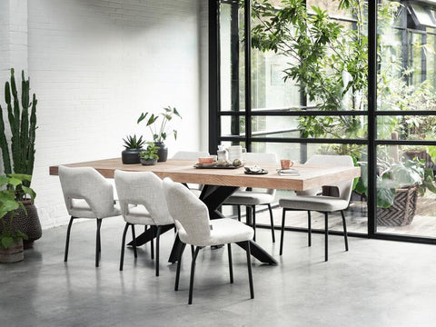 Mesa de comedor rectangular Lincoln
