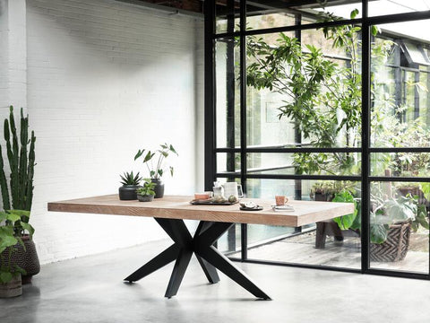 Mesa de comedor rectangular Lincoln