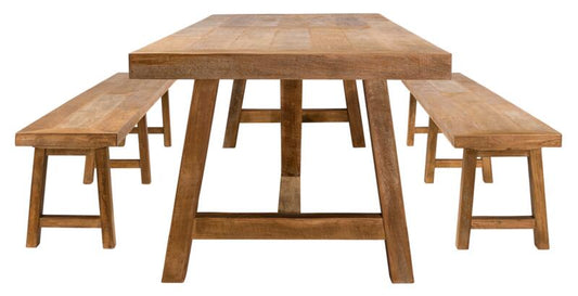 Mesa de comedor rectangular del monasterio