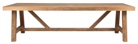 Mesa de comedor rectangular del monasterio