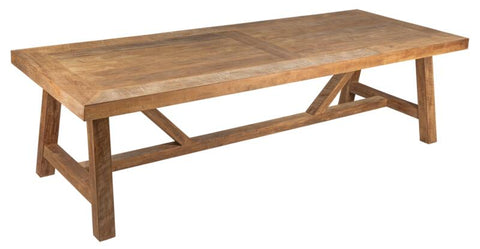Mesa de comedor rectangular del monasterio