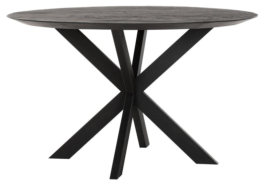 Forma de mesa redonda NEGRO