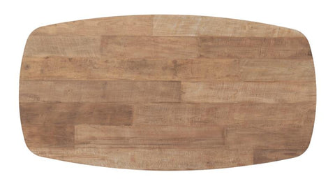 Mesa de comedor rectangular Soho 210 en madera de teca