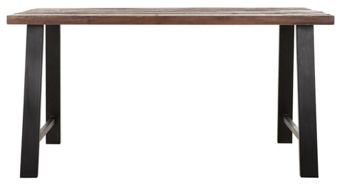 Mesa de comedor rectangular de madera