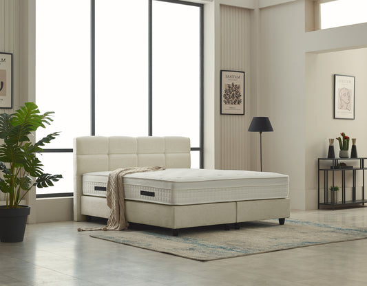 Casa de sueños Boxspring Vida Teddy - 160x200 - Beige