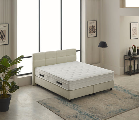 Casa de sueños Boxspring Vida Teddy - 160x200 - Beige