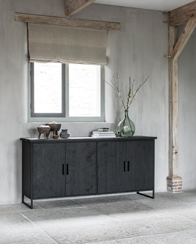 Commode Beam No.1, 4 portes NOIR