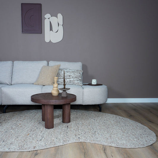 Vloerkleed Stone Donker Beige 417 – Organisch 200 x 280 cm