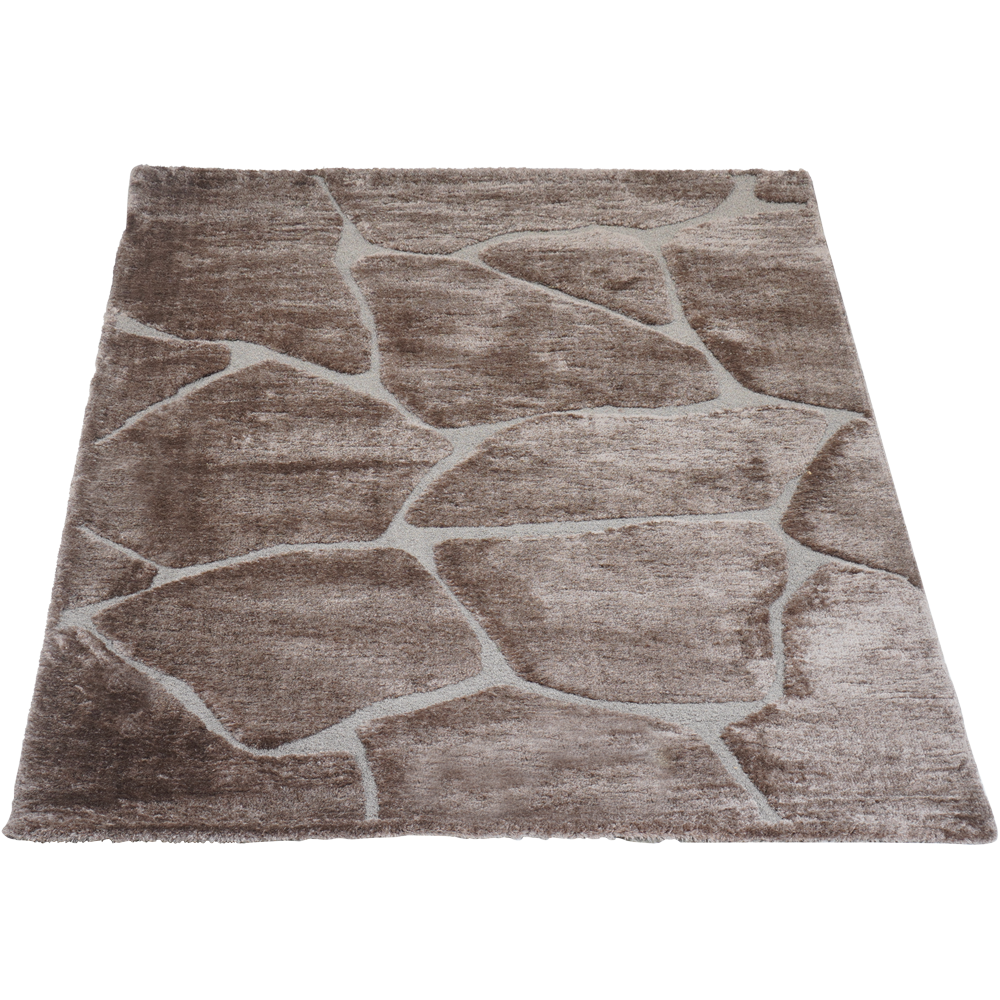 Vloerkleed Macy Bruin 160 x 230 cm