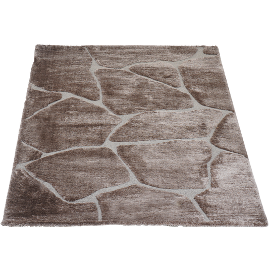 Vloerkleed Macy Bruin 160 x 230 cm