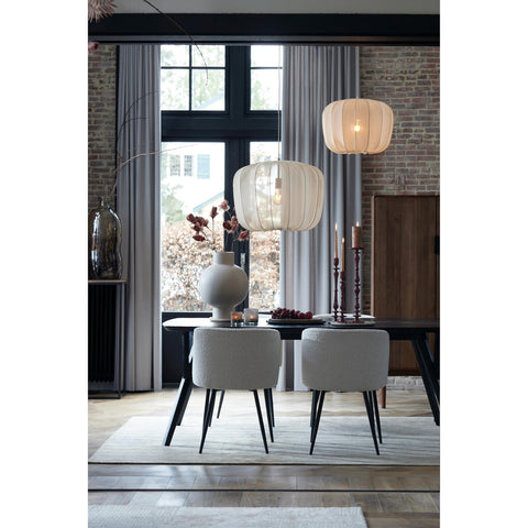 Dining chair Elyna - Cream - 56x55x79cm