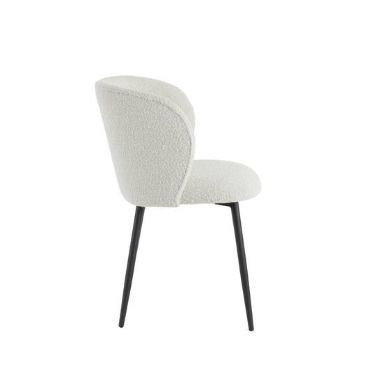 Dining chair Elyna - Cream - 56x55x79cm