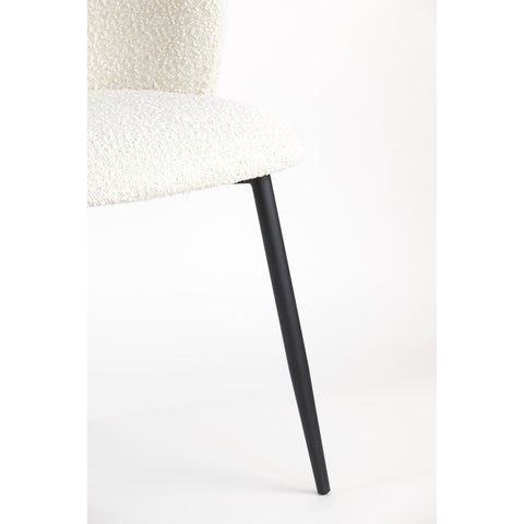 Dining chair Elyna - Cream - 56x55x79cm