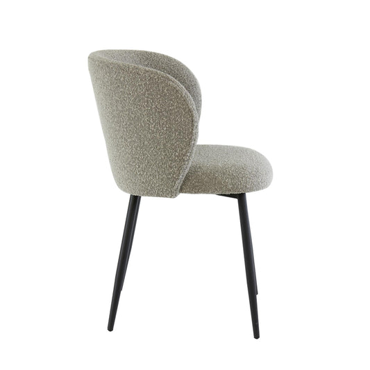 Dining chair Elyna - Gray - 56x55x79cm