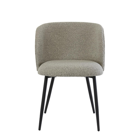 Dining chair Elyna - Gray - 56x55x79cm