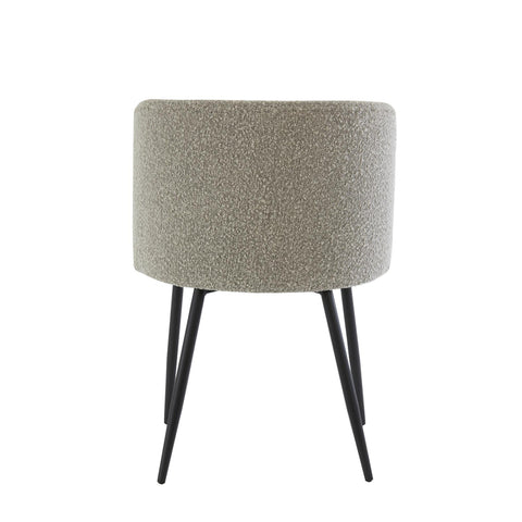 Dining chair Elyna - Gray - 56x55x79cm