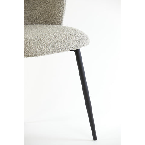 Dining chair Elyna - Gray - 56x55x79cm