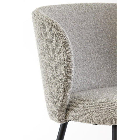 Dining chair Elyna - Gray - 56x55x79cm