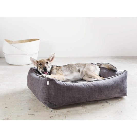 KLASSIEK hondenbed - GLAM GRAPHITE
