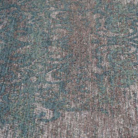 Karpet Adel Medaillon Turquoise 160 x 230 cm