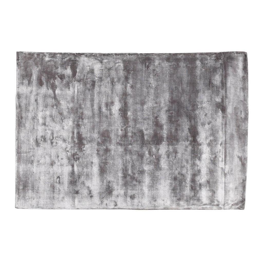Flavia Grey viscose handwoven carpet L