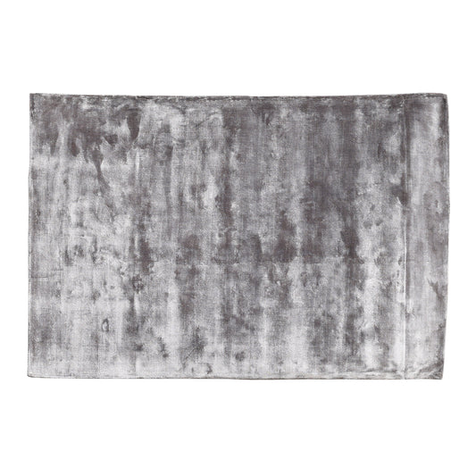 Flavia Grey viscose handwoven carpet L
