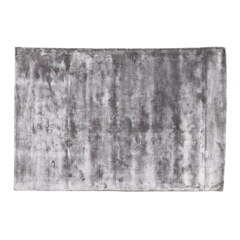 Flavia Grey viscose handwoven carpet L