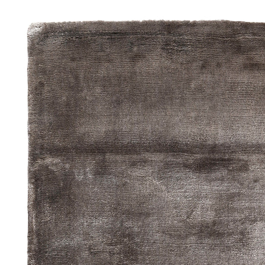 Flavia Grey viscose handwoven carpet L