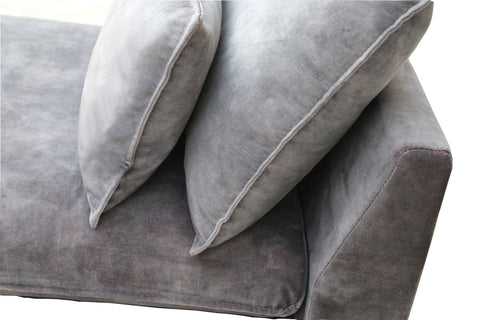 Fluxus Sofa chaise longue L Adroa Grey KD