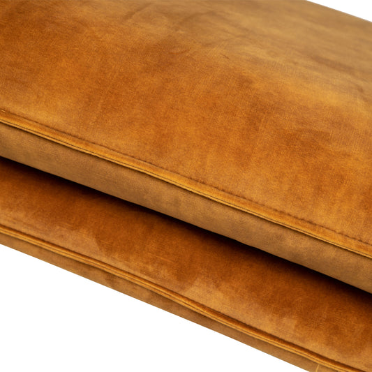 Gold KD Flow Sofa Stool Adroa