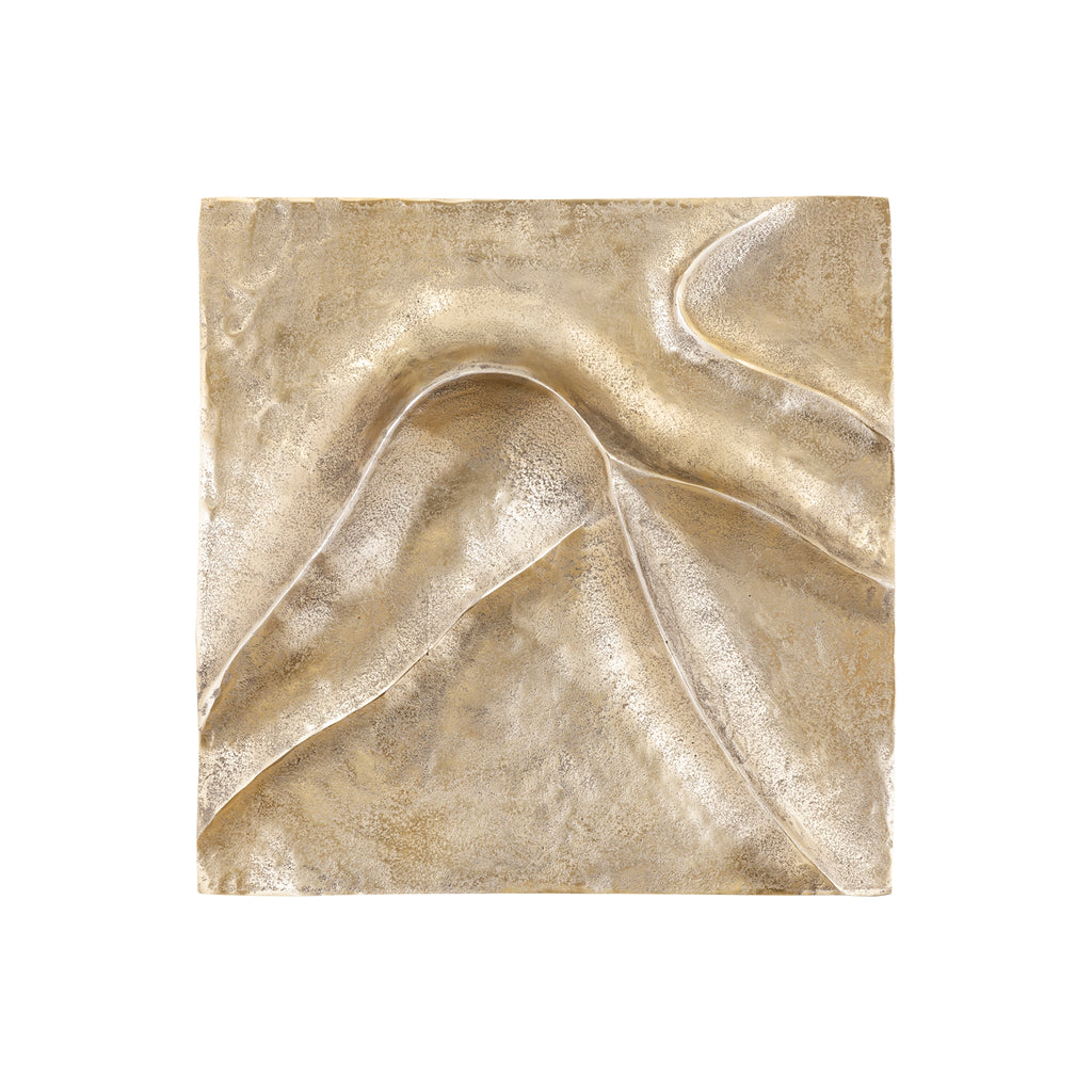 Gihan Gold casted alu wall panel wave lines M to එම්බල්බල්.