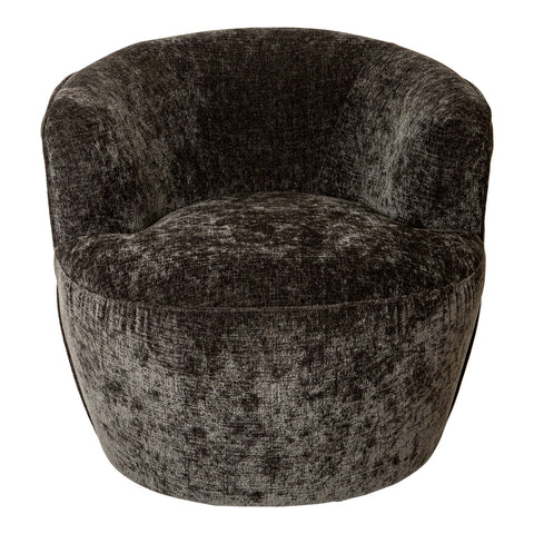 Grasa Anthracite fiore fabric fauteuil