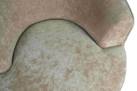 Grasa Cream fiore fabric fauteuil