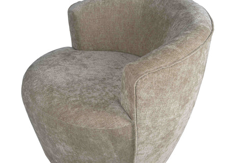 Grasa Cream fiore fabric fauteuil