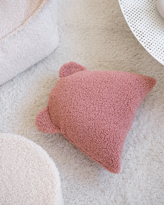 Guava Pink Bear Cushion