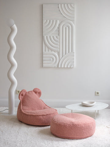 Guava Pink Ottoman
