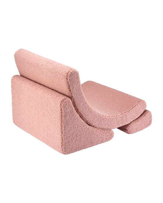 Silla de luna rosa de guayaba