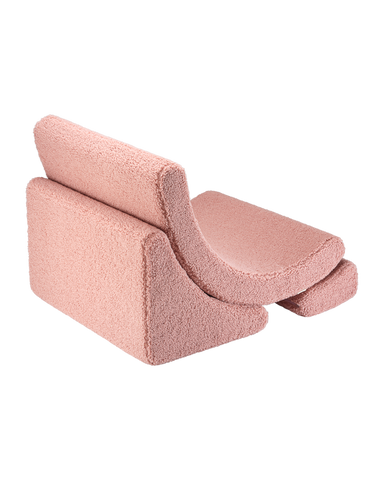 Silla de luna rosa de guayaba