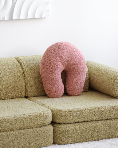 Guava Rosa Almohada en U