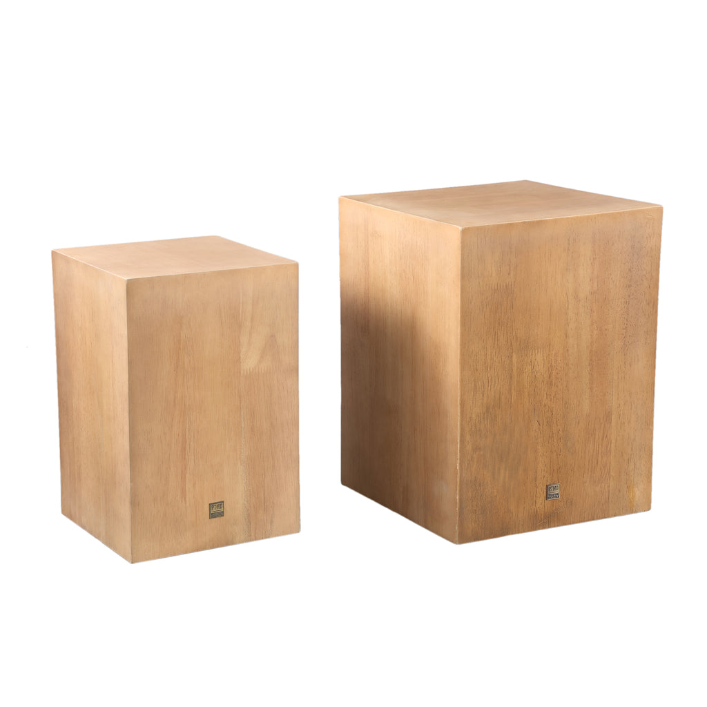 Gustavo Natural colored oak veneer pedestal SV2 S