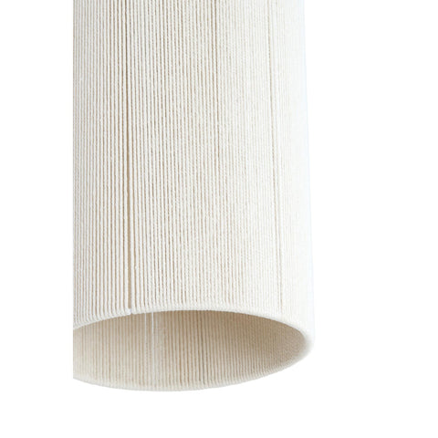 Ceiling lamp Dania - Brown/Cream - Ø27.5x52cm